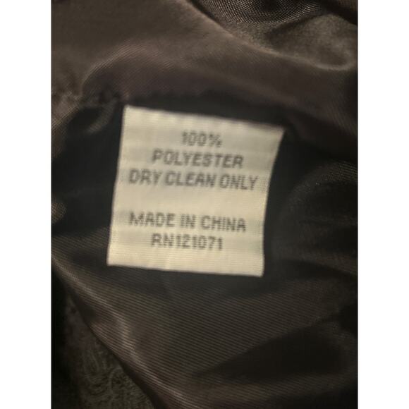 GUC Lord West Men's Patterned Vest Covered Buttons Purple Bow Tie Included Sz M - Picture 5 of 7